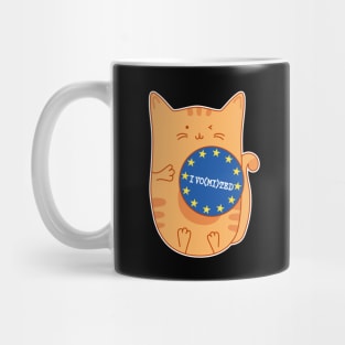 Election Remain EU Anti Brexit I Vomited UK Politics for Cat Lover Mug